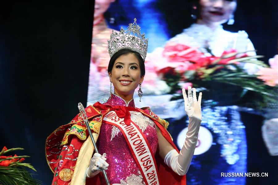 В Сан-Франциско прошел конкурс красоты "Мисс китайский квартал 2018"