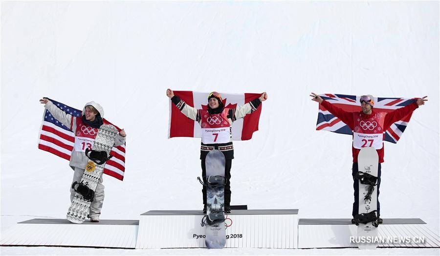 Канадский сноубордист Тутан выиграл золото в биг-эйре на ОИ-2018