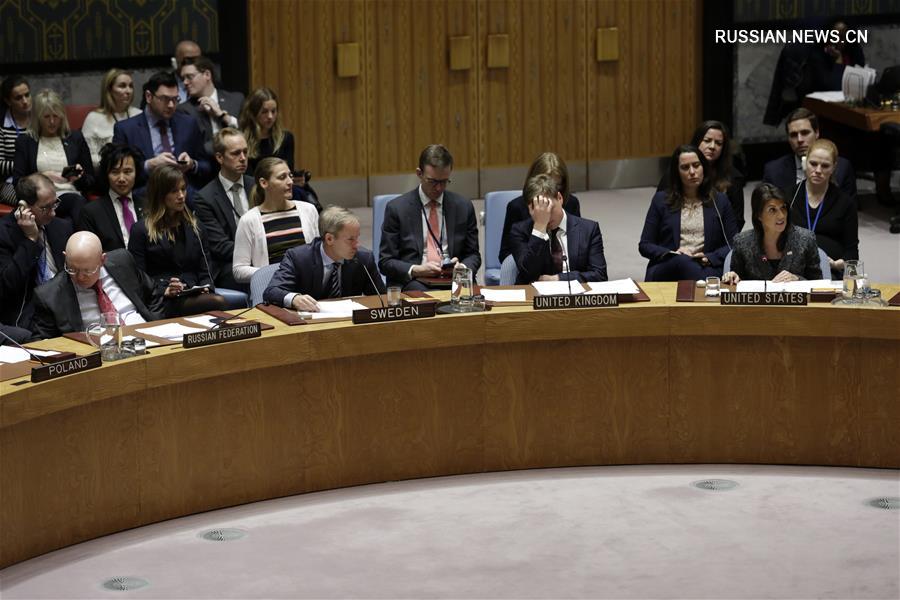 Совбез ООН принял резолюцию по прекращению огня в Сирии