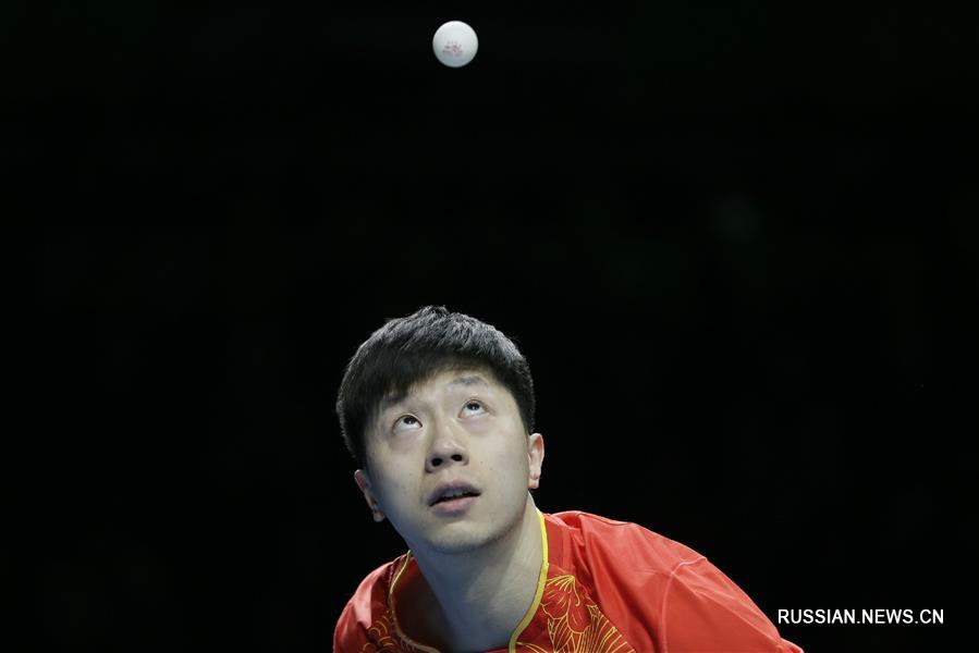 Мужская команда Китая вышла в финал командного Кубка мира по настольному теннису