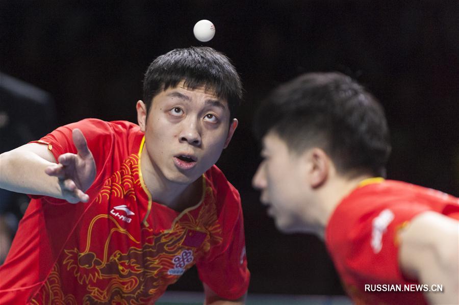 Мужская сборная Китая выиграла командный Кубок мира по настольному теннису 2018