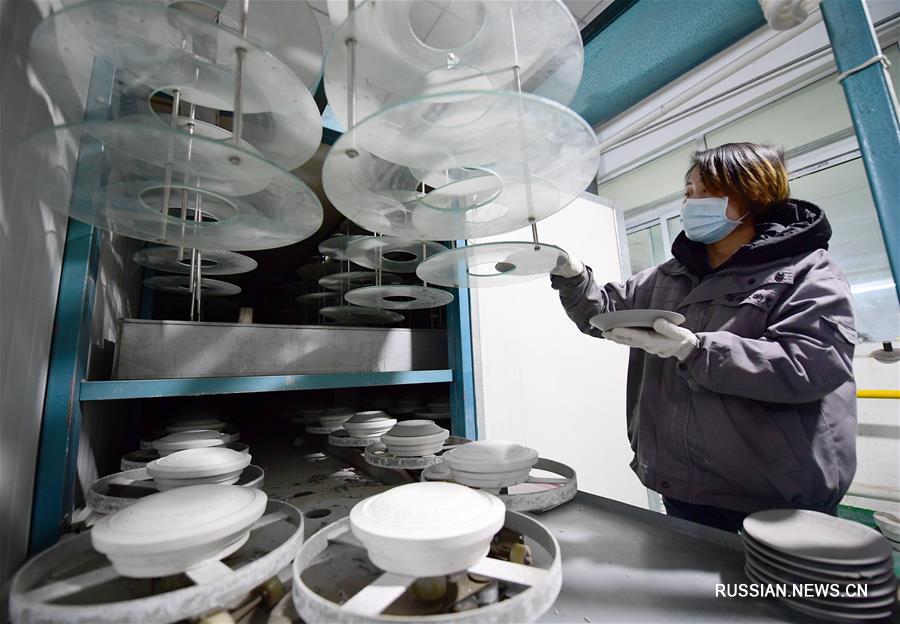 В провинции Шэньси активно развивается производство яочжоуского фарфора 