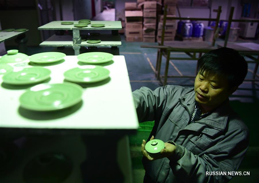 В провинции Шэньси активно развивается производство яочжоуского фарфора 