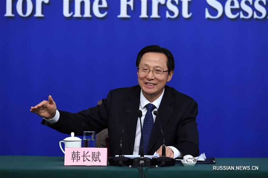 На полях сессии ВСНП состоялась пресс-конференция с участием министра сельского хозяйства  КНР 