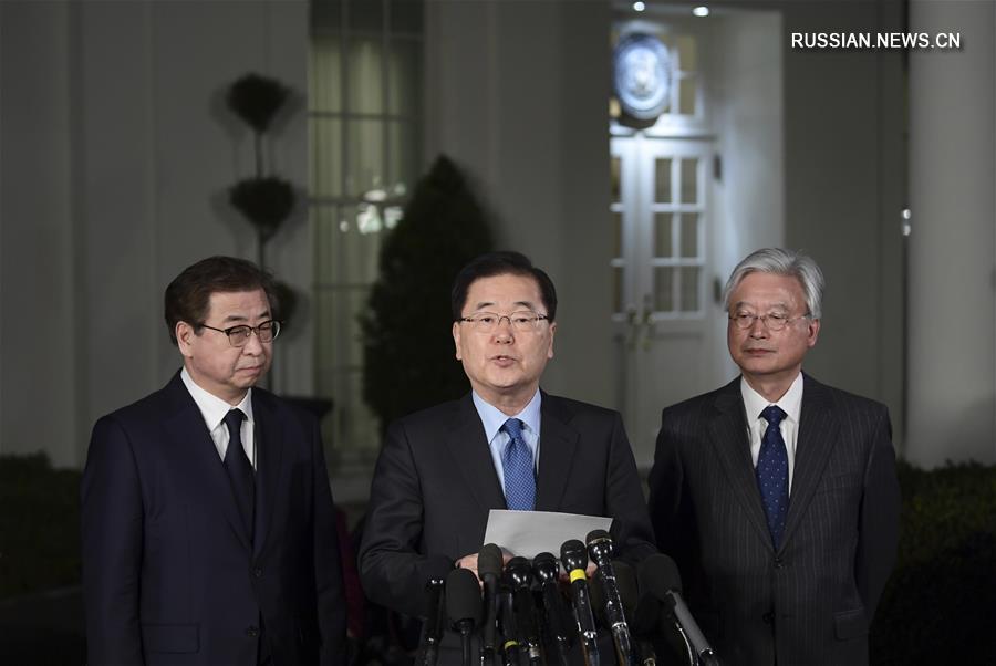 （国际）韩国官员说特朗普同意在5月之前与金正恩会面