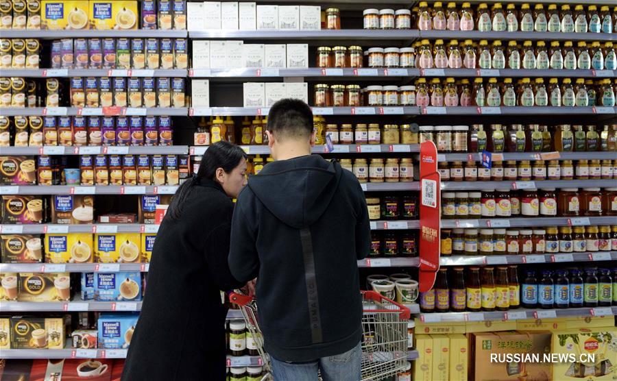 В феврале индекс потребительских цен в Китае вырос на 2,9 процента