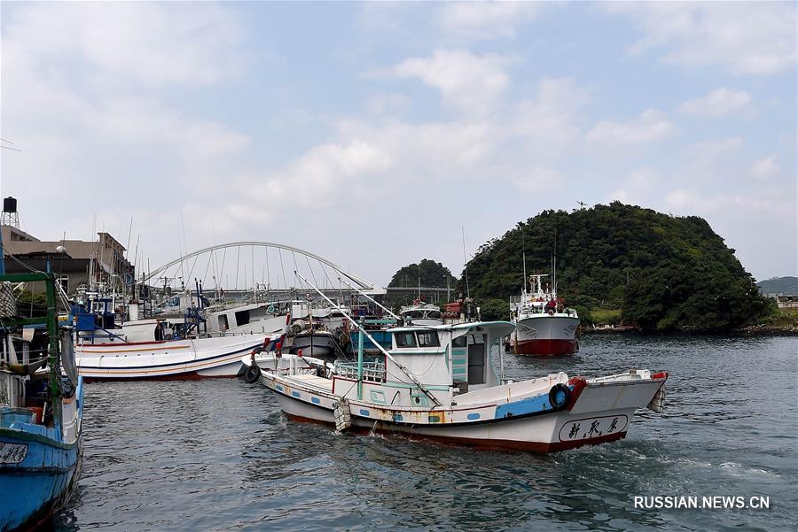 Активная пора в тайваньском рыбном порту Наньфанъао
