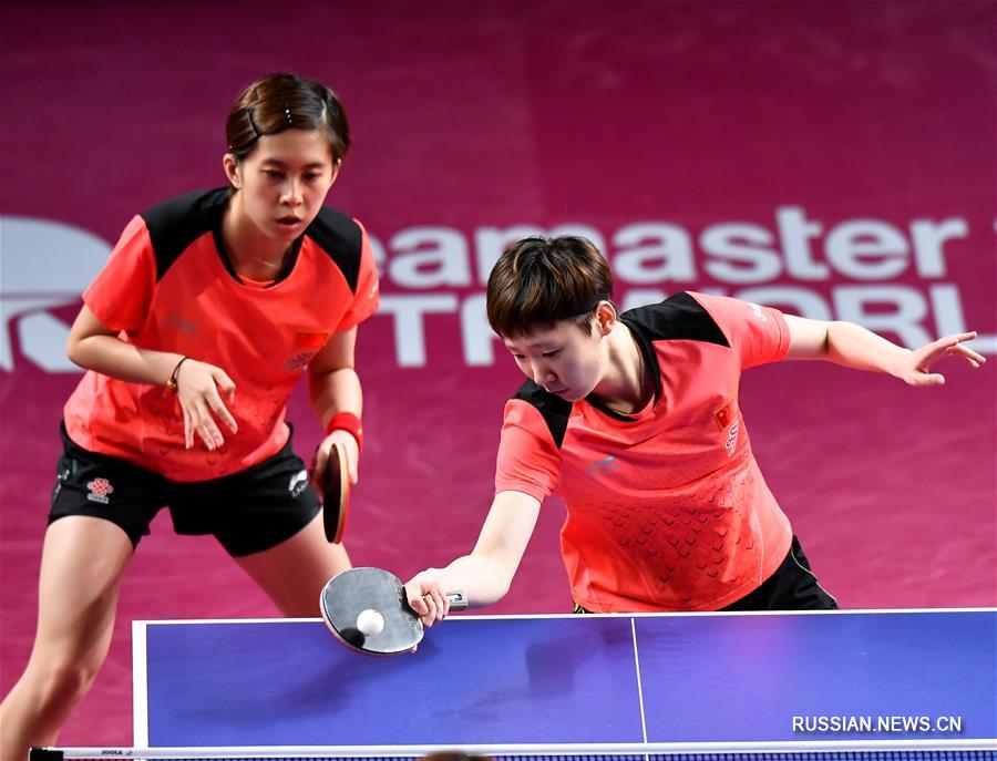 Китаянки Ван Маньюй и Чэнь Кэ выиграли открытый чемпионат Катара по настольному теннису  в женском парном разряде 