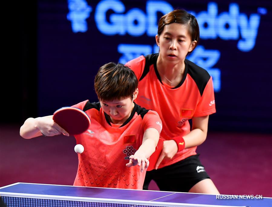 Китаянки Ван Маньюй и Чэнь Кэ выиграли открытый чемпионат Катара по настольному теннису  в женском парном разряде