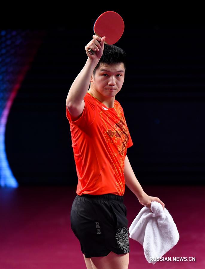 Фань Чжэньдун -- победитель открытого чемпионата Катара по настольному теннису в  мужском одиночном разряде 