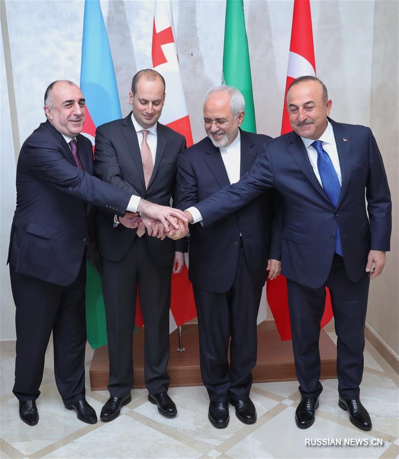 В Баку состоялась встреча глав МИД Азербайджана, Турции, Ирана и Грузии