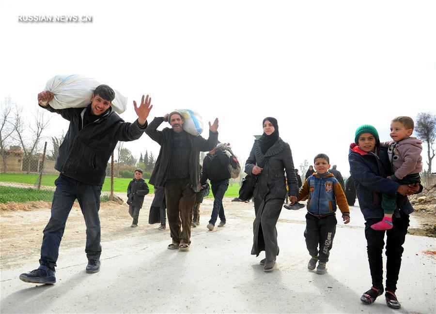 （国际）（10）叙政府军收复东古塔一要地 数千被困平民撤离