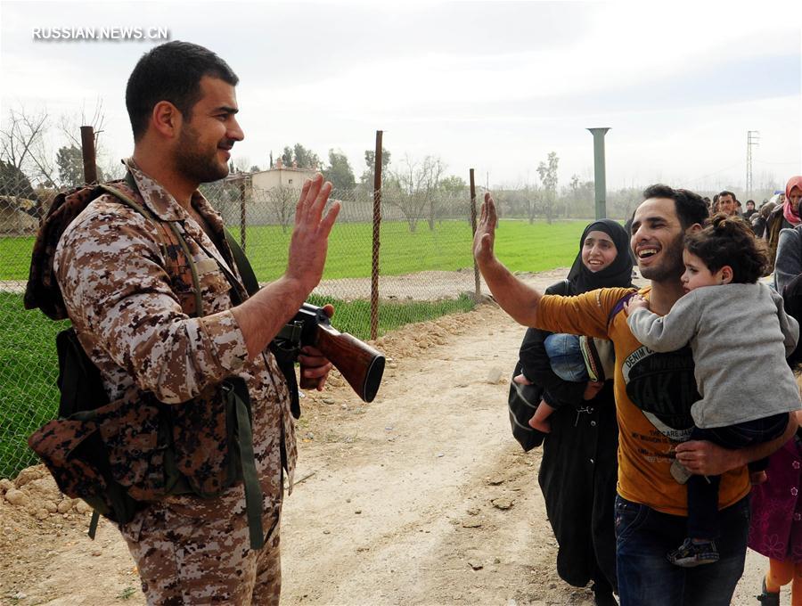 （国际）（4）叙政府军收复东古塔一要地 数千被困平民撤离