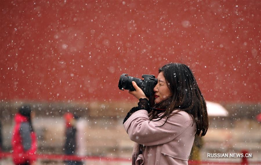 （环境）（17）北京迎来春雪