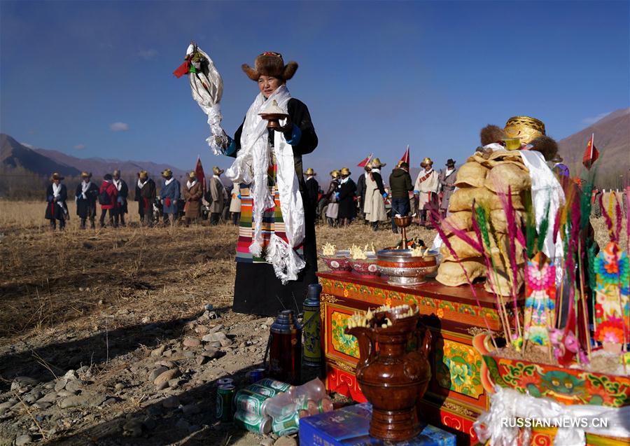 Традиционные весенние обряды в сельскохозяйственных районах Тибетского АР