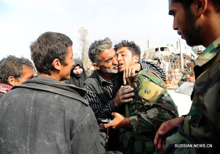 Правительственная армия Сирии: еще более 30 тыс. мирных жителей вышли из Восточной  Гуты