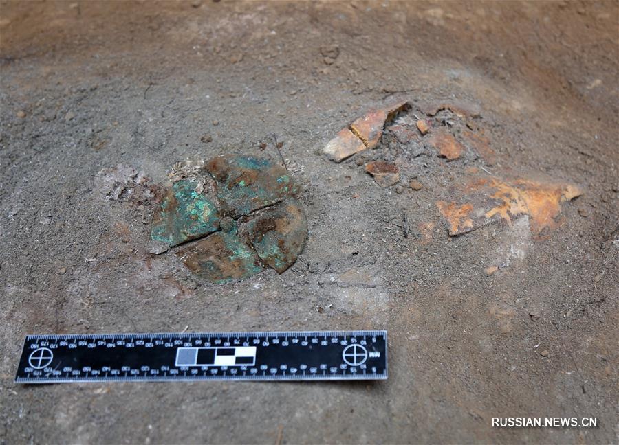 Китайские археологи представили результаты раскопок захоронений циньской эпохи на территории провинции Шэньси