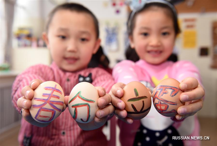 Традиция ставить яйца в день весеннего равноденствия