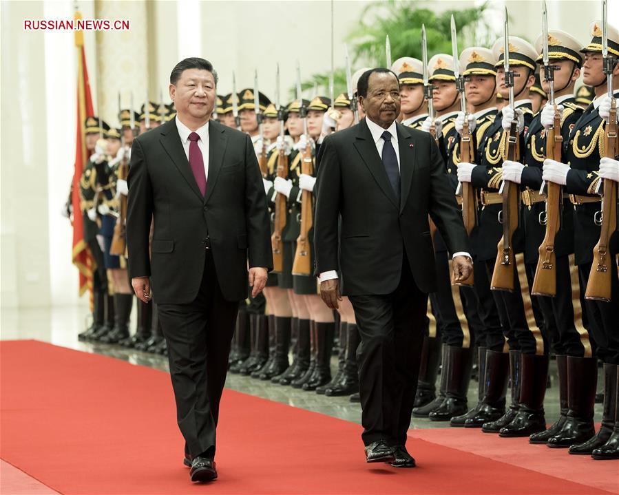Си Цзиньпин провел переговоры с президентом Камеруна