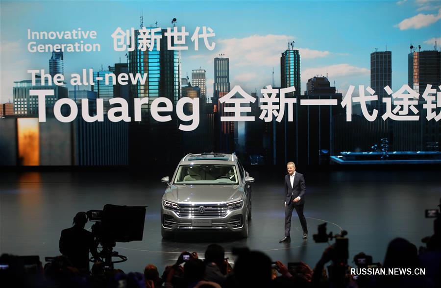 В Пекине представили новый VW Touareg