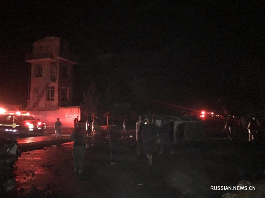 В Афганистане 10 человек погибли в результате теракта