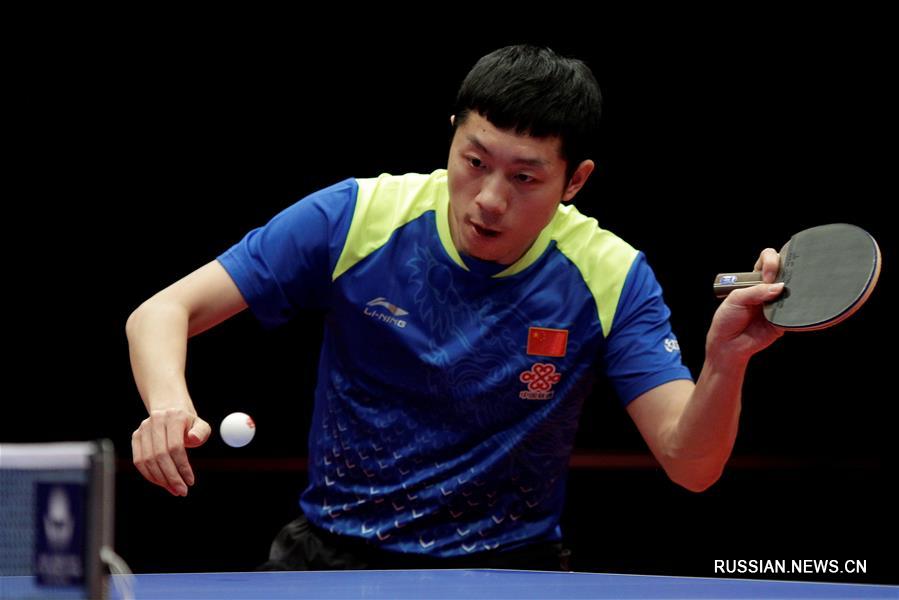 Китаец Ма Лун одержал победу в одиночном разряде на чемпионате по настольному теннису  в Германии
