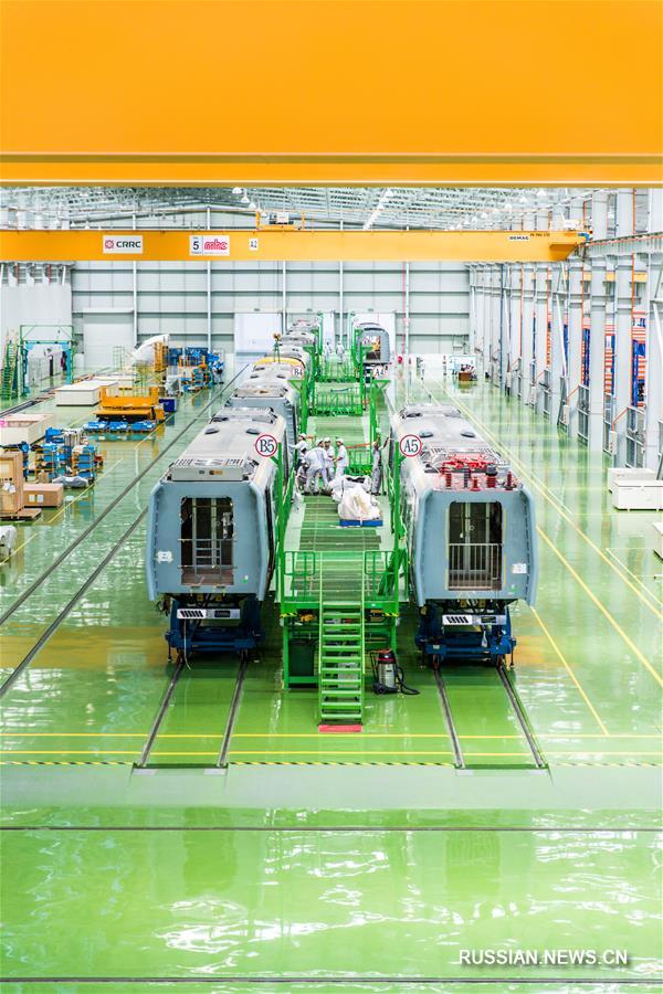 CRRC Rolling Stock Center -- первая зарубежная база по производству китайского железнодорожного оборудования