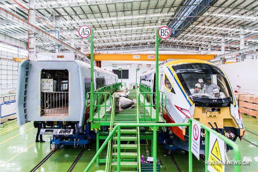 CRRC Rolling Stock Center -- первая зарубежная база по производству китайского железнодорожного оборудования