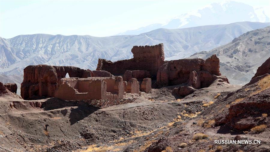 Руины древнего афганского города Шахри-Зухак