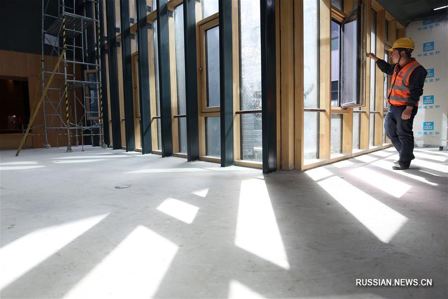 В новом районе Сюнъань завершается строительство центра услуг населению