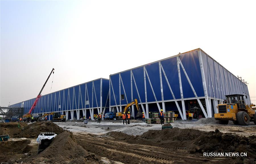 В новом районе Сюнъань завершается строительство центра услуг населению