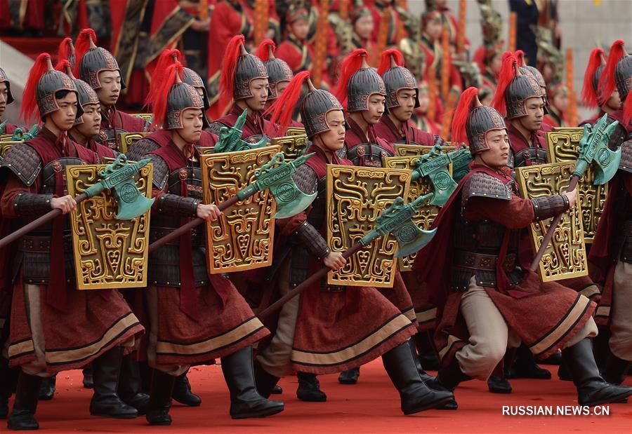 В провинции Шэньси состоялась церемония поминовения легендарного первопредка китайской  нации Хуанди