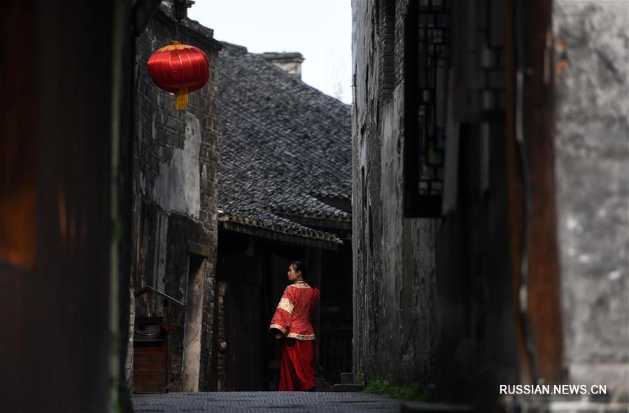 Конкурс туристической фотографии древнего торгового городка Хунцзян 
