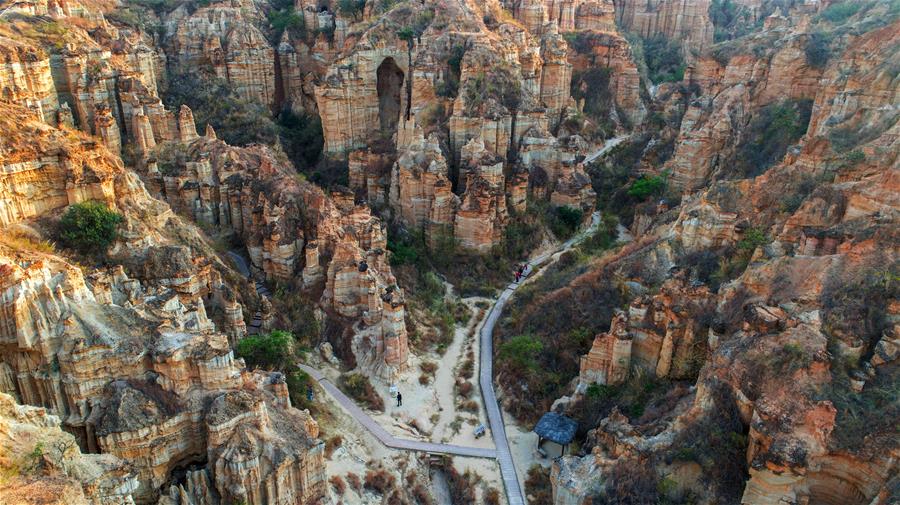 "Земляной лес" в провинции Юньнань  
