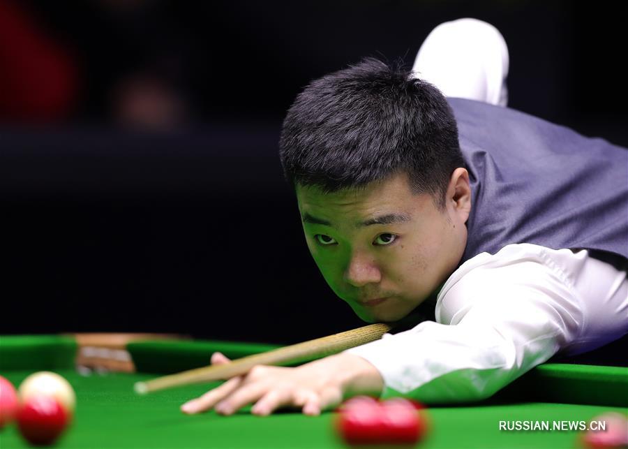 Снукер: Дин Джунху проиграл Уилсону на China Open