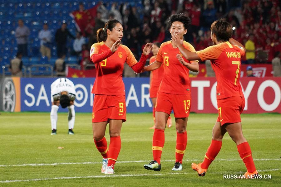 Кубок Азии по футболу среди женщин: Китайская сборная вышла в полуфинал 