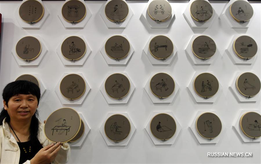 Развитие древнего искусства ганьской волосяной вышивки