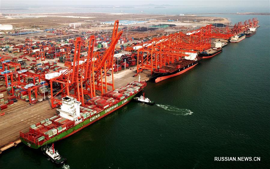 В первом квартале грузооборот портов в г. Циньчжоу вырос на 31,5 проц.