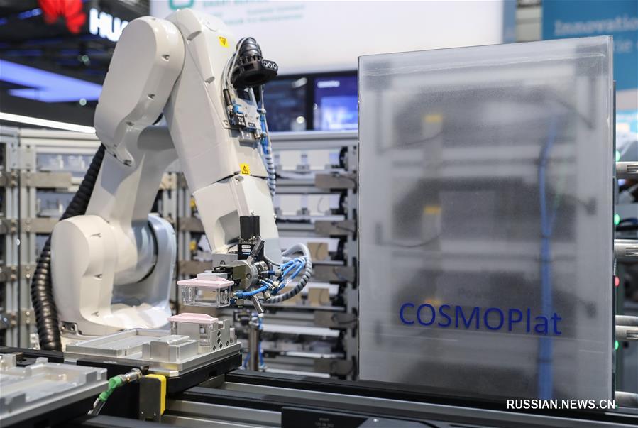 Продукты китайского производства на Ганноверской международной промышленной ярмарке