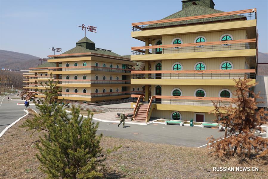 Всероссийский детский центр "Океан" на берегу Японского моря