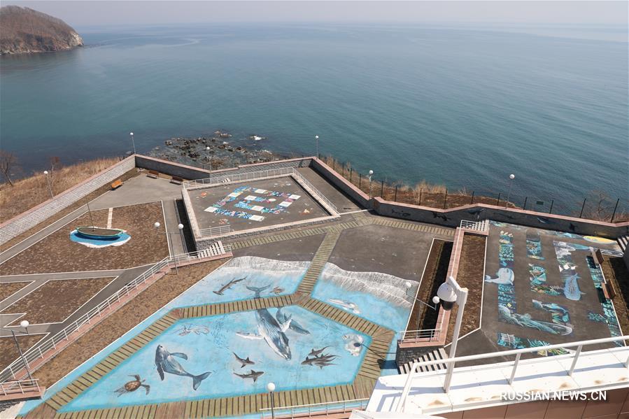 Всероссийский детский центр "Океан" на берегу Японского моря