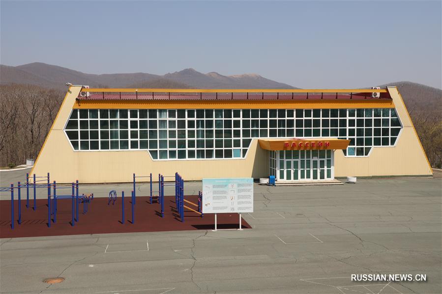 Всероссийский детский центр "Океан" на берегу Японского моря