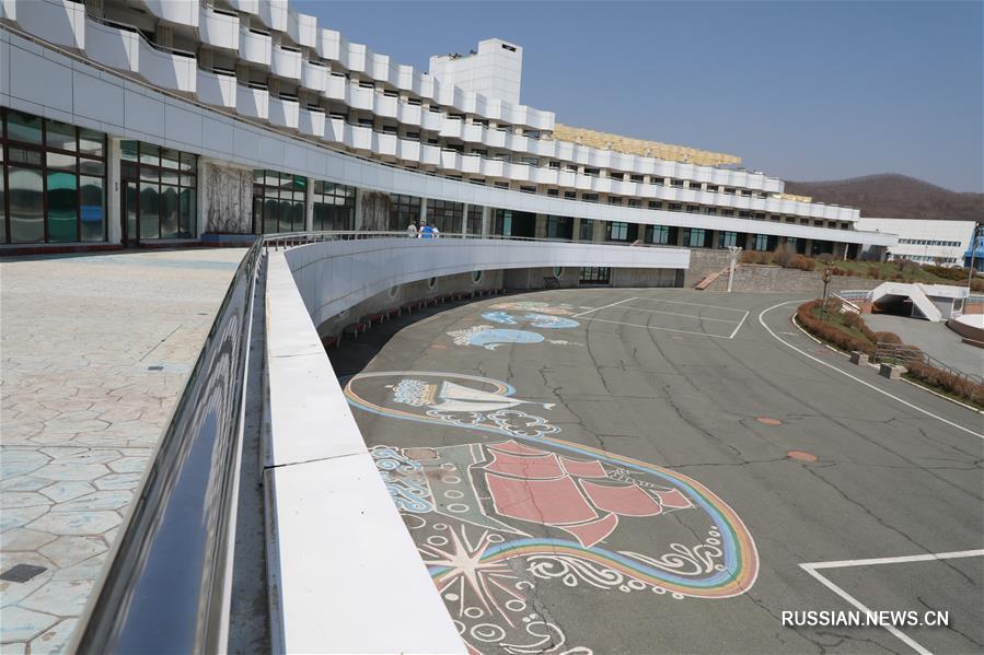 Всероссийский детский центр "Океан" на берегу Японского моря