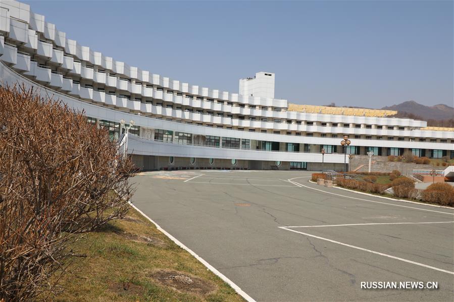 Всероссийский детский центр "Океан" на берегу Японского моря