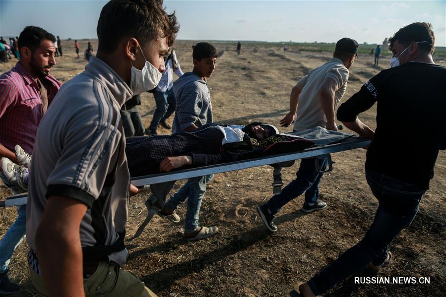 В День катастрофы в Палестине два человека были убиты израильскими солдатами 