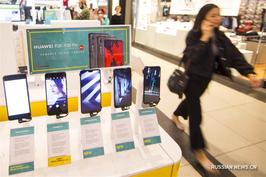 В Канаде началась продажа смартфонов Huawei P20