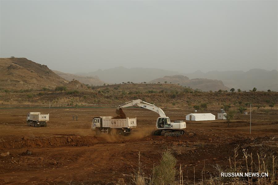 Китайские миротворцы завершили строительство горной военной базы в регионе Дарфур