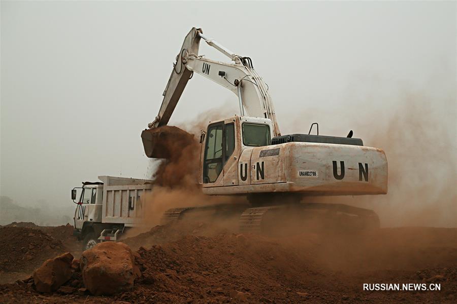 Китайские миротворцы завершили строительство горной военной базы в регионе Дарфур