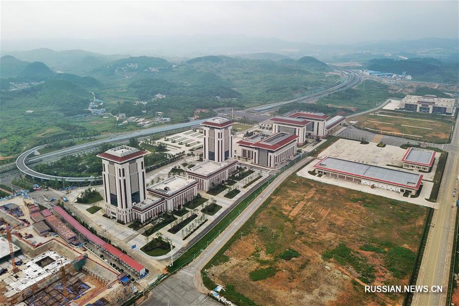 Новый район Гуйань в провинции Гуйчжоу