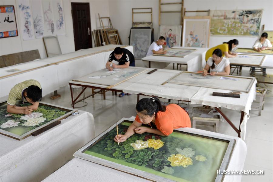 Китайская живопись гунби в провинции Хэбэй